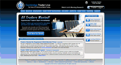 Desktop Screenshot of cambridgetraderlive.com